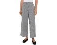 Брюки Petite Organic Cotton Pucker Check Ankle Wide от Eileen Fisher с клеткой