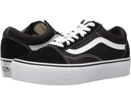 Кроссовки Vans Old Skool Platform с увеличенной подошвой и замшевым верхом