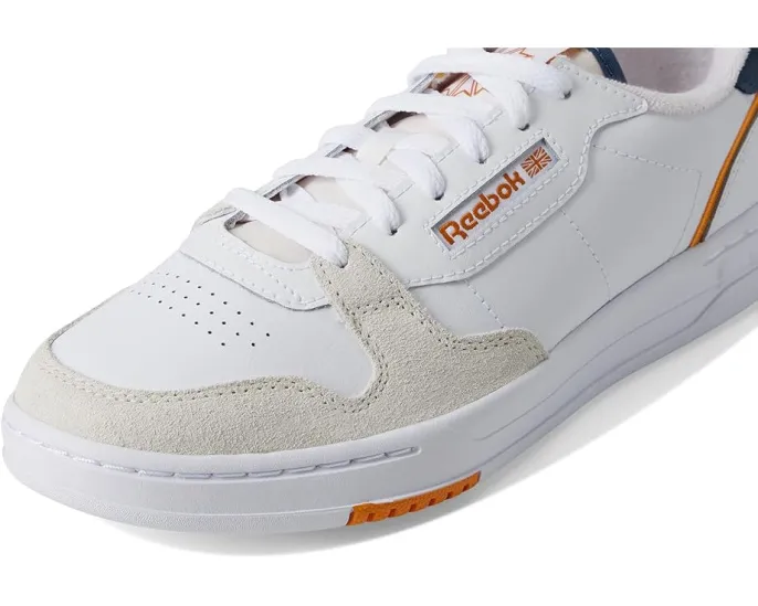 Кроссовки Reebok Phase Court из текстиля и кожи с перфорацией