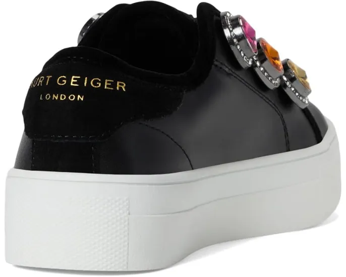 Kurt Geiger London Kids кроссовки Mini Laney Octavia с кожаным верхом и декором