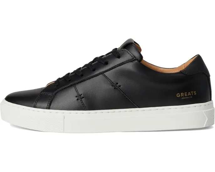 Кроссовки GREATS Royale 2.0 из премиальной кожи с резиновой подошвой