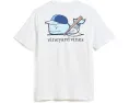 Футболка Blue Baseball Whale с коротким рукавом для детей Vineyard Vines