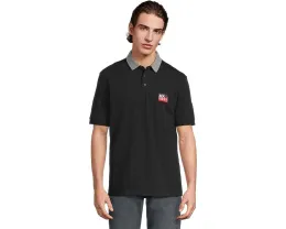 Поло Armani Exchange Small Logo с контрастными деталями