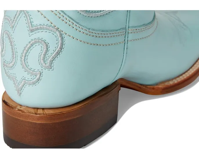 Ботинки Corral Z5259 с вышивкой и квадратным носком до середины икры