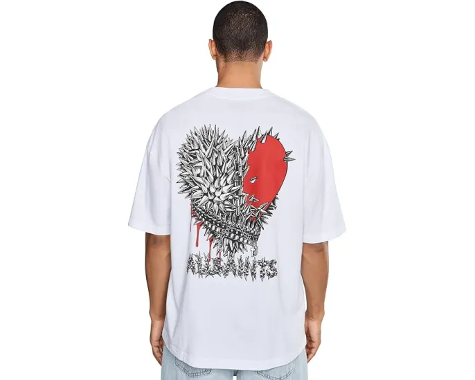 Футболка Chaste с принтом и прямым краем AllSaints