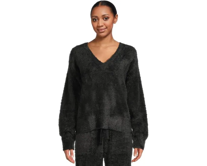 Топ P.J. Salvage Cozy & Chic с длинным рукавом и V-образным вырезом