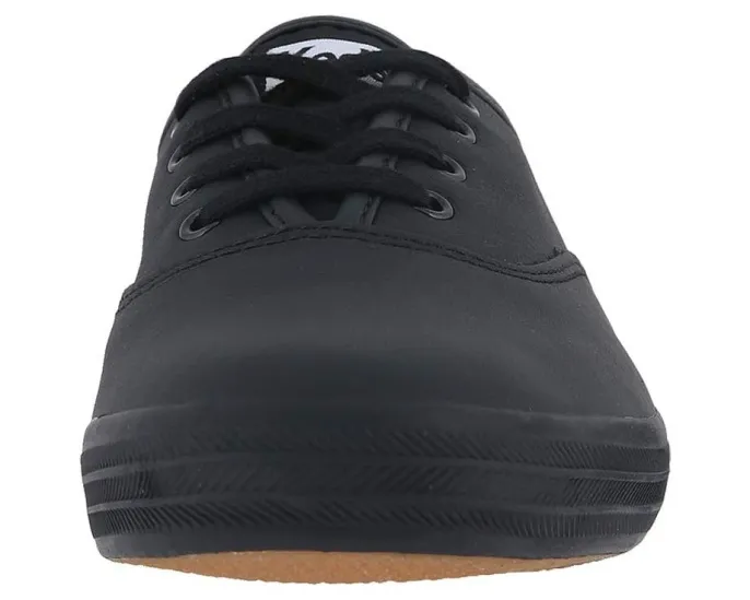 Кожаные кроссовки Keds Champion Leather Lace Up на резиновой подошве
