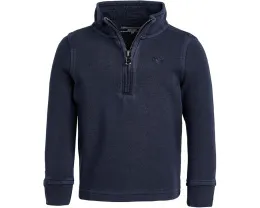 Детская кофта Vineyard Vines с крашением в изделии и застежкой-молнией на четверть