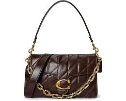 Сумка через плечо COACH Chain Tabby с квилтингом