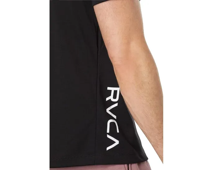 Футболка RVCA 2X Short Sleeve Tee с коротким рукавом Black