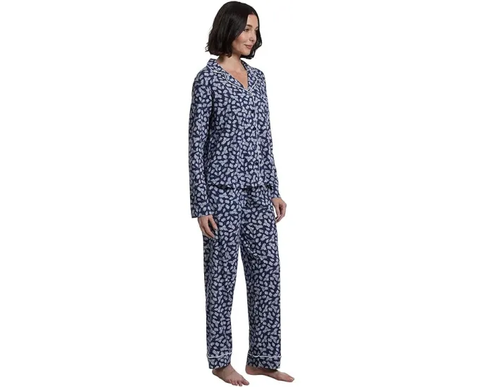 Праздничный пижамный комплект Karen Neuburger с длинным рукавом