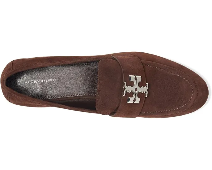 Лоферы Tory Burch Eleanor с заостренным носком и металлическим логотипом