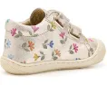 Кроссовки Naturino Cocoon Vl с цветочным принтом и защитным носком
