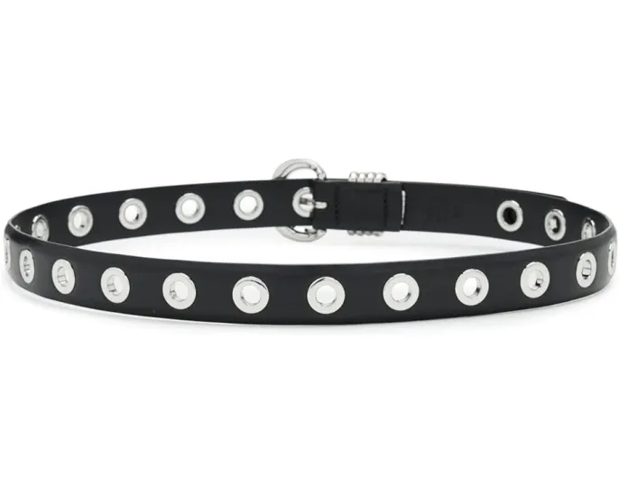 Ремень Madewell Inez Eyelet из кожи с люверсами и металлической пряжкой