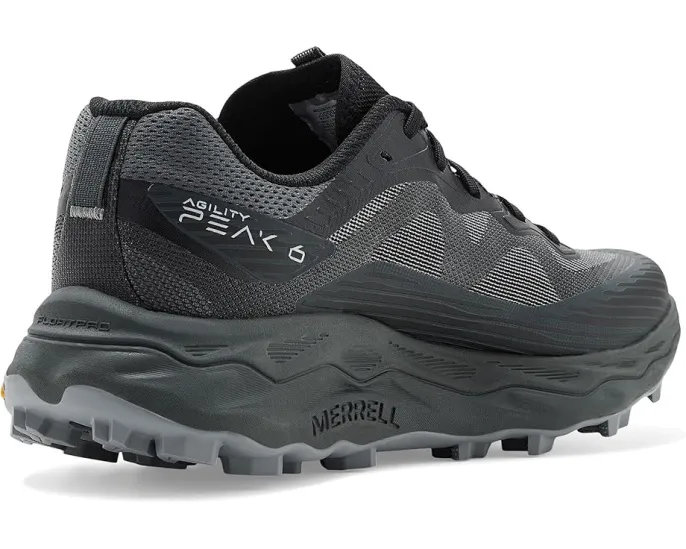 Трейловые кроссовки Merrell Agility Peak 6 с подошвой Vibram Megagrip и технологией FlexConnect