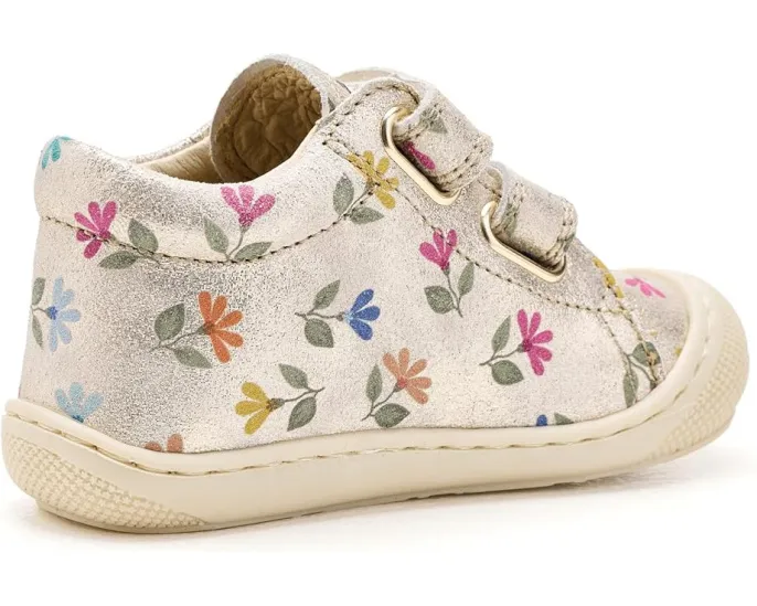 Кроссовки Naturino Cocoon Vl с цветочным принтом и защитным носком