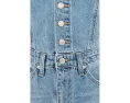 Levi's Denim Vest Wideleg Jumpsuit комбинезон без рукавов с широкими брючинами и V-образным вырезом