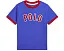 Футболка Polo Ralph Lauren Kids из хлопкового джерси с бейсбольным логотипом