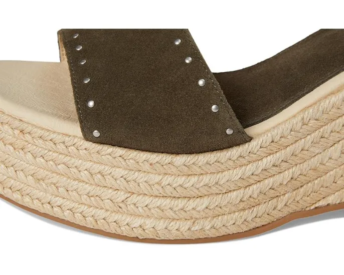 Сандалии MLE-Pascha от MIA с клиновидным каблуком и анатомической стелькой