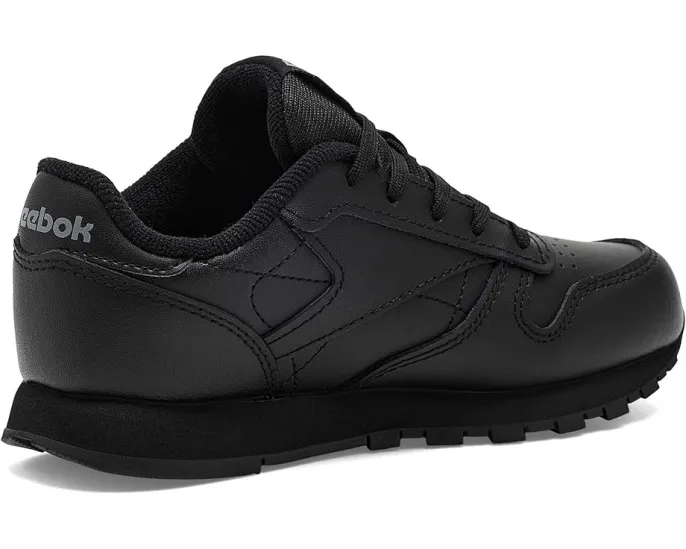 Кроссовки Reebok Classic Leather для детей с кожаным верхом и резиновой подошвой