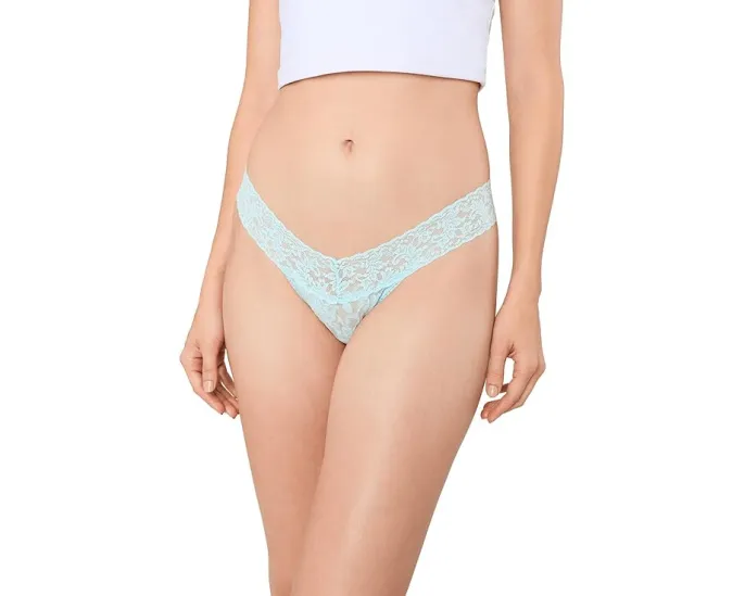 Набор из 5 трусов-стрингов Signature Lace® с заниженной талией Hanky Panky