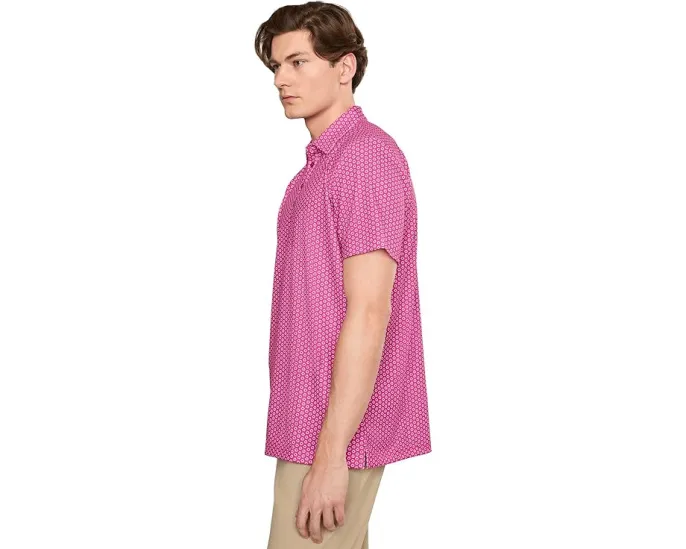 Поло Radiance Polo Black Clover с эффектным принтом и эластановой тканью