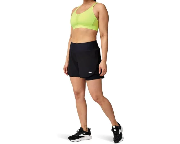 Brooks шорты 2-в-1 Chaser 5 для активных тренировок 2.0