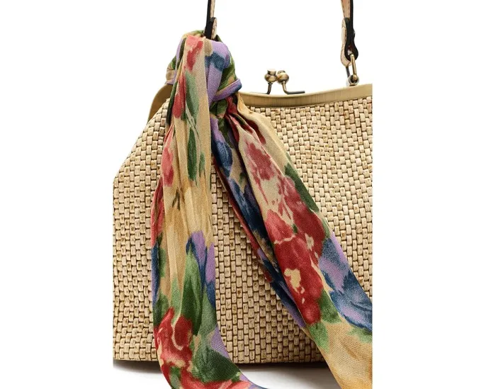 Сумка-саквояж Laureana с шарфом French Hydrangeas от Patricia Nash