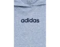 Детская футболка Adidas с капюшоном Snow Heather длинным рукавом