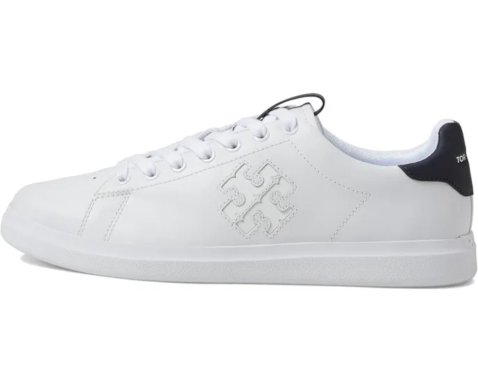 Кроссовки Tory Burch Double T Howell Court из кожи и полиуретана с круглым носком