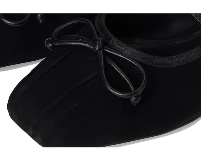 Балетки Schutz Arissa Strap с квадратным носком и ремешками на пряжках