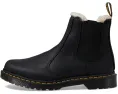 Челси Dr. Martens Leonore с искусственным мехом и классической подошвой