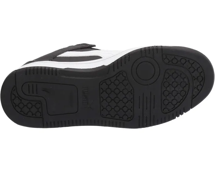 Кроссовки Puma Kids Rebound Layup Lo из кожзама для детей