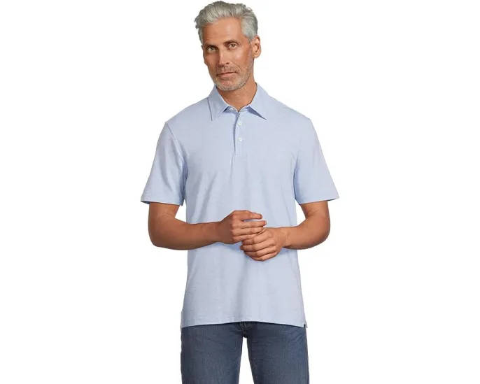 Поло Faherty Short Sleeve Movement Polo с эластичной тканью и классическим кроем