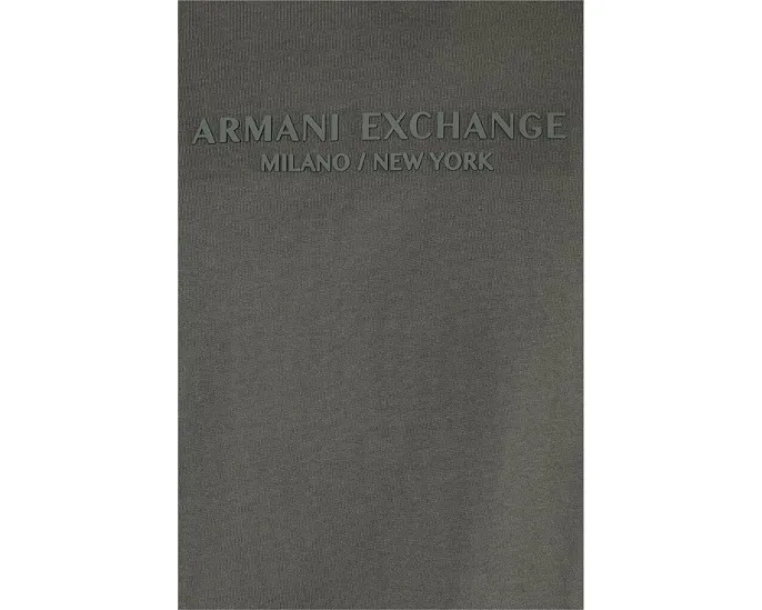 Armani Exchange футболка Cotton Jersey с AX надписью