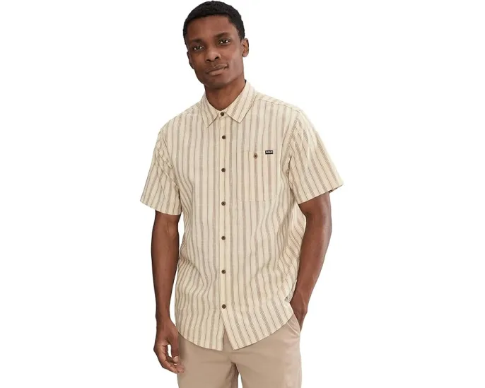 Рубашка Hurley Lido Stripe с коротким рукавом в полоску