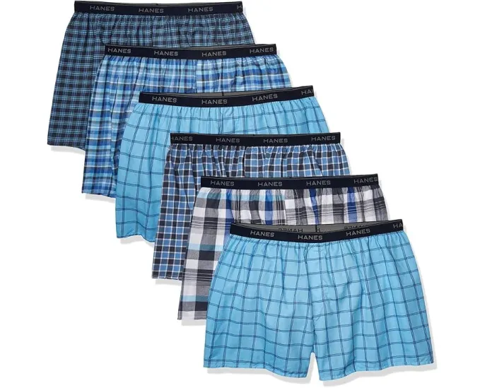 Мужские боксеры Hanes без этикетки с открытым поясом