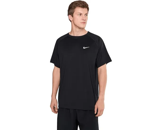 Фитнес топ Nike Ready Dri FIT с коротким рукавом и технологией отвода влаги