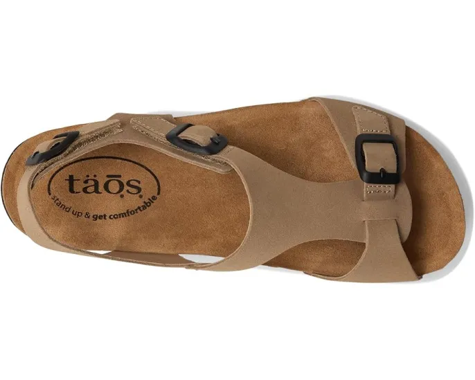 Сандалии Taos Footwear MVP с пробковой стелькой и регулируемыми ремнями