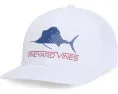 Бейсболка Vineyard Vines Sport Marlin Logo Performance Trucker с регулируемой застежкой