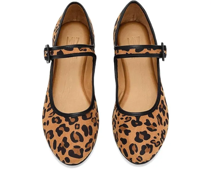 Туфли Miz Mooz Kayla Flats с круглым носком и регулируемой застежкой на щиколотке