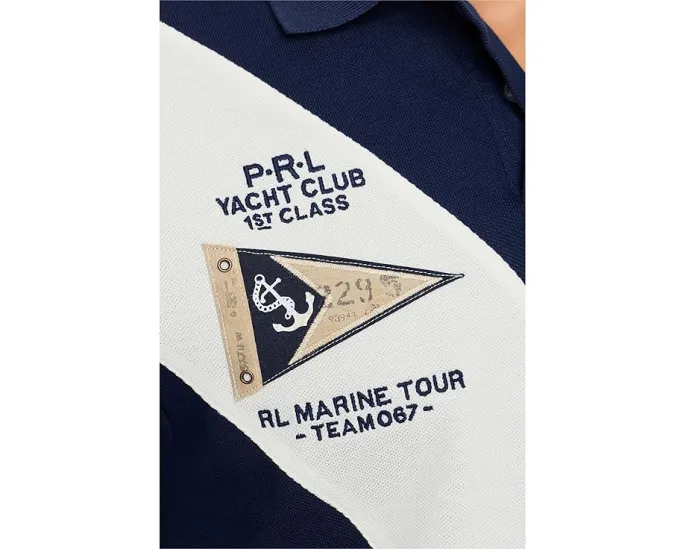 Polo Ralph Lauren Custom Slim Fit Big Pony Mesh поло