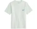 Футболка Vineyard Vines Kids Pirate Map Whale с короткими рукавами и принтом кита