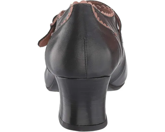 Туфли-лодочки Miz Mooz Francine с фигурным краем и регулируемой пряжкой