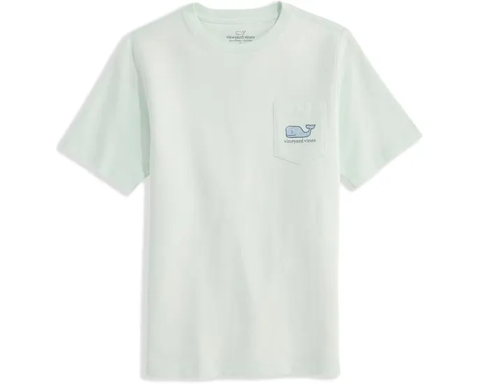 Футболка Vineyard Vines Kids Pirate Map Whale с короткими рукавами и принтом кита