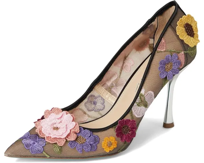 Туфли-лодочки Aimey с цветочным декором на шпильке от Blue by Betsey Johnson