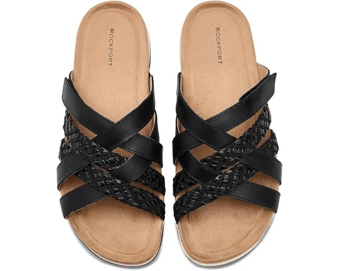 Босоножки Rockport Sedona на платформе с плетеным верхом и регулируемой застежкой