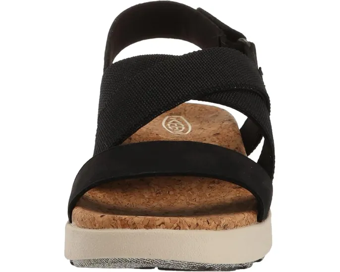 Босоножки KEEN Elle Crisscross на платформе с переплетением и застежкой-пряжкой