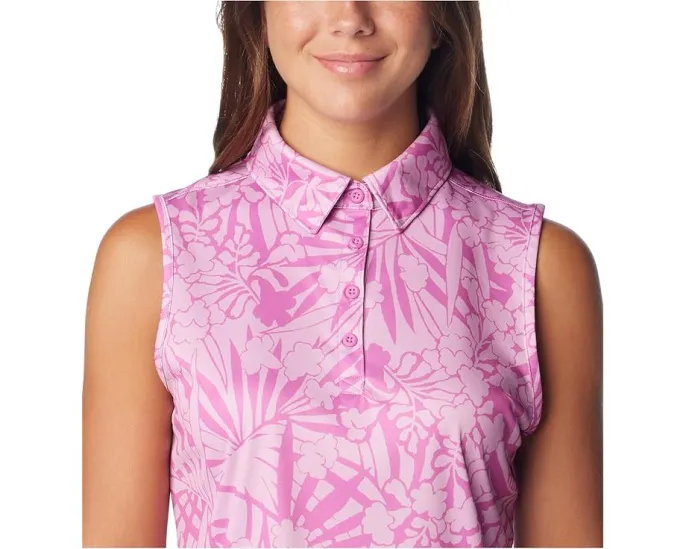 Поло Columbia Super Tidal Tee SL с принтом и без рукавов