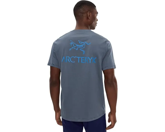 Футболка Arc'teryx Kragg SL Cotton Bird Word Short Sleeve с принтом